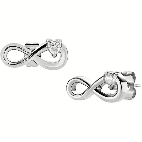 Ohrringe Amen Dame Acciaio donna in Stahl Zircone ACE1801B - ACE1801B